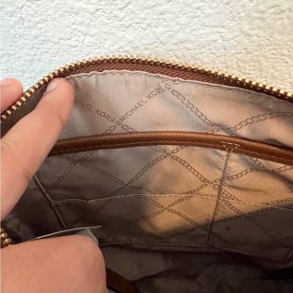 Olive Green Michael Kors Crossbody Purse - Picture 4 of 4